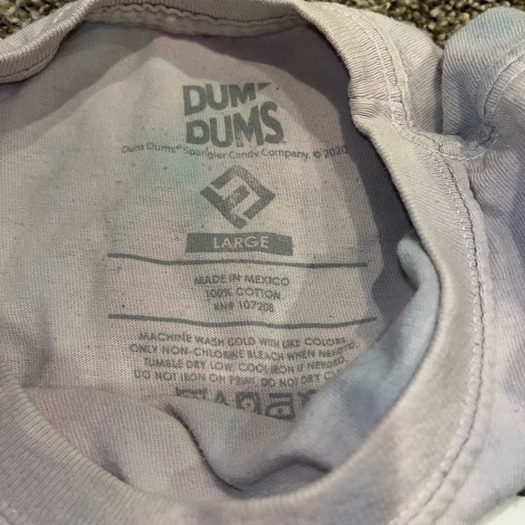 Dum Dums Lollipops Tshirt Limited Edition size large - Picture 4 of 5